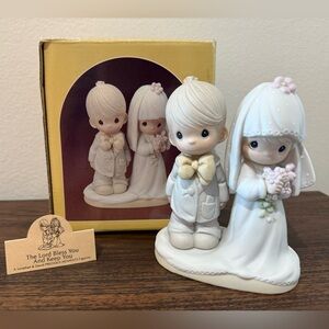 Precious Moments Bride and Groom - “The Lord Bless you and Keep You”